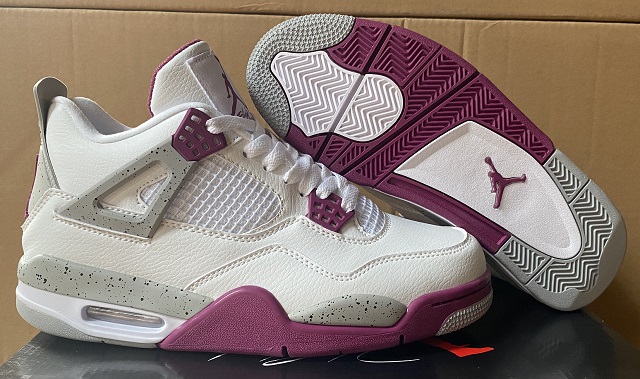 Air Jordan 4 Retro White Purple B